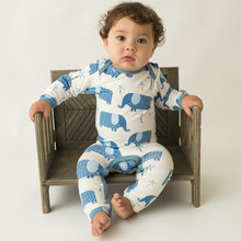 Load image into Gallery viewer, Blue Elephants Coverall