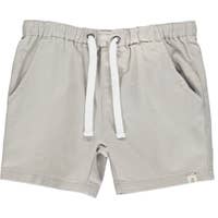 Pale Grey Hugo Twill Shorts