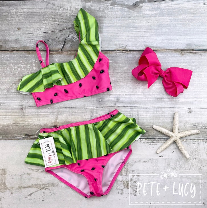Watermelon Two Piece Swim